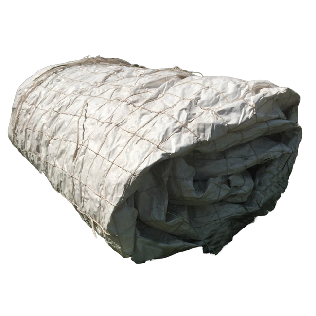 Fehér hó terepszínű háló 6x3m - Román hadsereg felesleg - használt