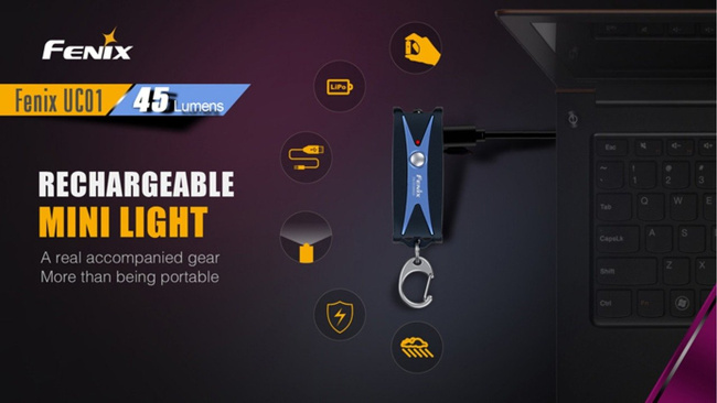 Lámpák, zseblámpa, Fenix UC01