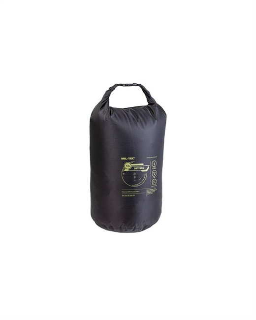 VÍZÁLLÓ TÁSKA - DRY BAG - 13 L - Mil-Tec® - FEKETE