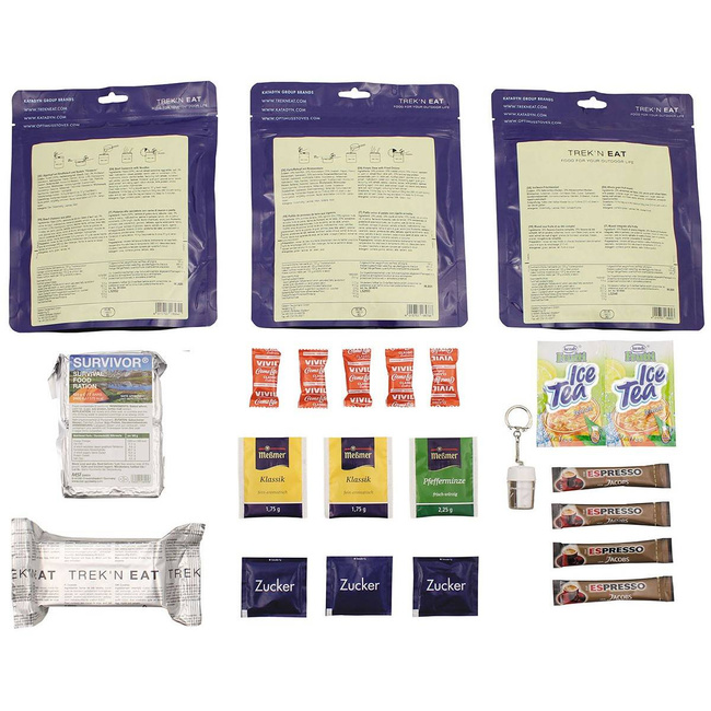 Napi adag csomag,"Typ III" Trek 'n Eat