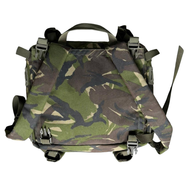 BACKPACK - ROMANIAN ARMY MILITARY SURPLUS - DPM CAMOUFLAGE - IN GOOD CONDITION