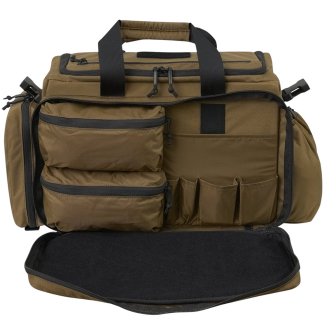 TAKTIKAI TÁSKA LŐTÉRRE VAGY EDC-RE - KÜLDETÉS - CORDURA - COYOTE/FEKETE - HELIKON-TEX