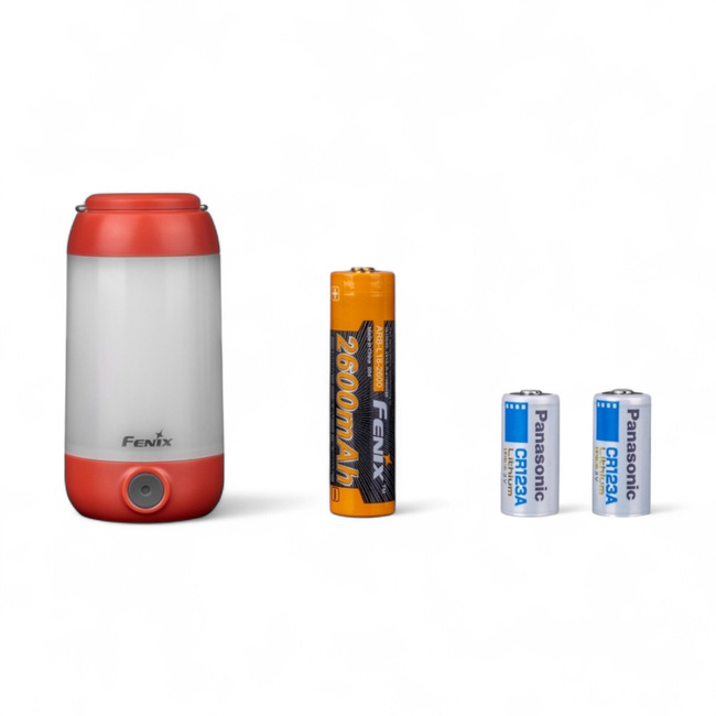 Kemping zseblámpa - Fenix CL26R - Piros