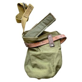 OPTICS CASE - GREEN OD - MILITARY SURPLUS ROMANIAN ARMY - IN GOOD CONDITION