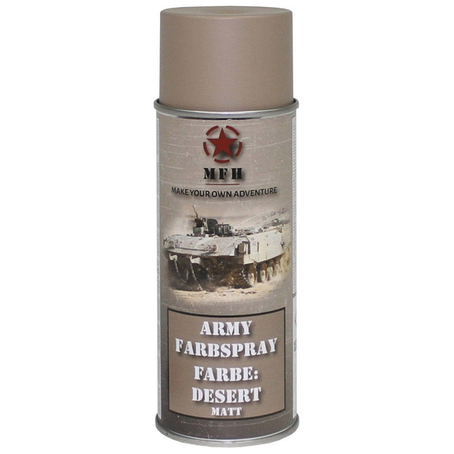 Army spray festék - DESERT - RAL1019 - szőnyeg - 400 ml