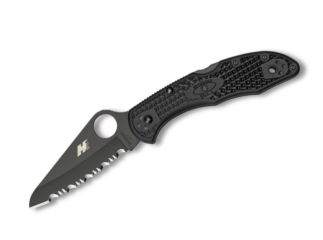 SALT 2 SERRATED POCKET KNIFE -  SPYDERCO