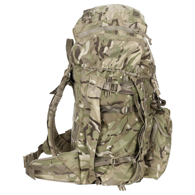 BRITISH BACKPACK - INF Short - IRR - MTP CAMO - MILITARY SURPLUS - USED