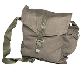 Poli.Grey Big Prot.mask Bag W.strap Used