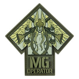 JELVÉNY MG OPERÁTOR PVC NYOMTATÁS - RANGER ZÖLD - M-TAC