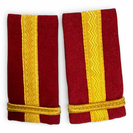 OFFICER RANKS, INFANTRY, MUSIC - MAJOR WITHOUT A MARK, RED CITY - MILITARY SURPLUS ROMANIAN ARMY - USED