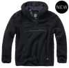 TEDDYFLEECE WORKER PULLOVER - BLACK - BRANDIT