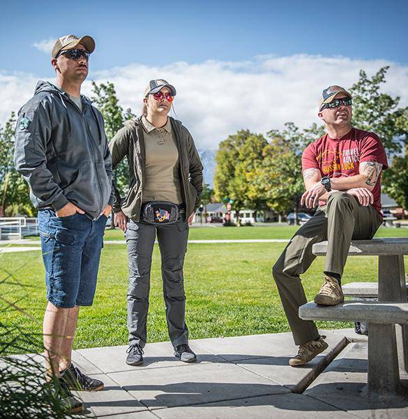 TAKTIKAI NADRÁG NŐKNEK - UTP® - POLYPAMUT RIPSTOP - Helikon-Tex® - KHAKI