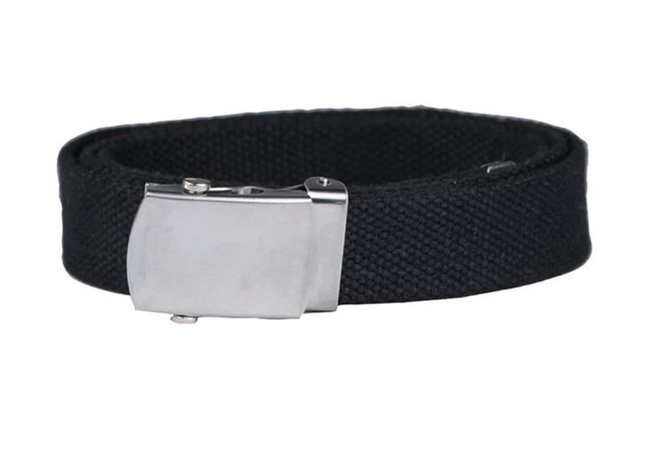 Amerikai "Small" nadrágszíj, 25mm, Fekete