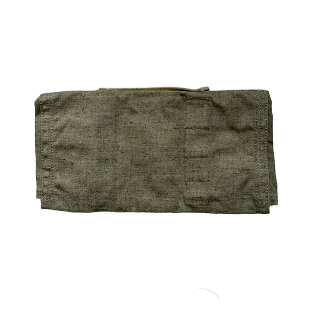 TEXTIL LÜNETTA BURKOLAT - OLIVA ZÖLD - KATONAI TÖBBLET RÓMAI HADSEREG - JÓ ÁLLAPOTBAN