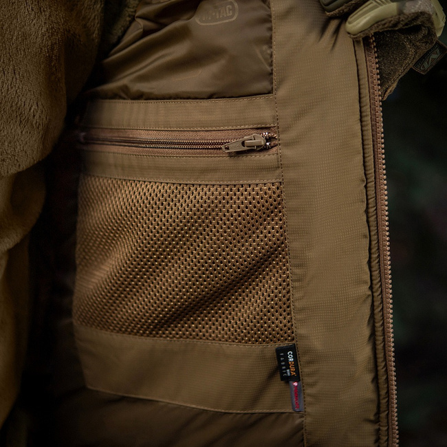 Winter Jacket for Temperatures Down to -20 Degrees Celsius - Alpha Gen.III Pro Primaloft - Coyote - M-Tac