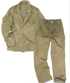 NYÁRI ÖLTÖNY "FDA" - KELETNÉMET HADSEREG - 2 DB - CAMO - KATONAI FELESLEG - HASZNÁLT