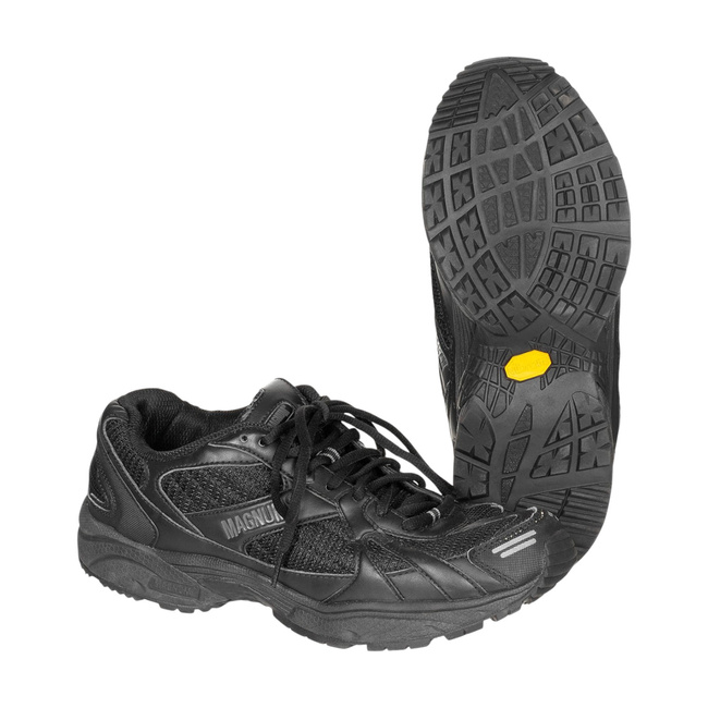 MEN'S SPORTS SHOES - MAGNUM - BRITISH ARMY MILITARY SURPLUS - BLACK - USED