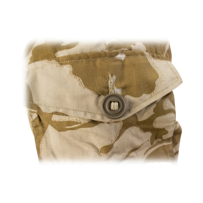 COMBAT PANTS - "TROPICAL" - DPM DESERT CAMO - MILITARY SURPLUS BRITISH ARMY - USED