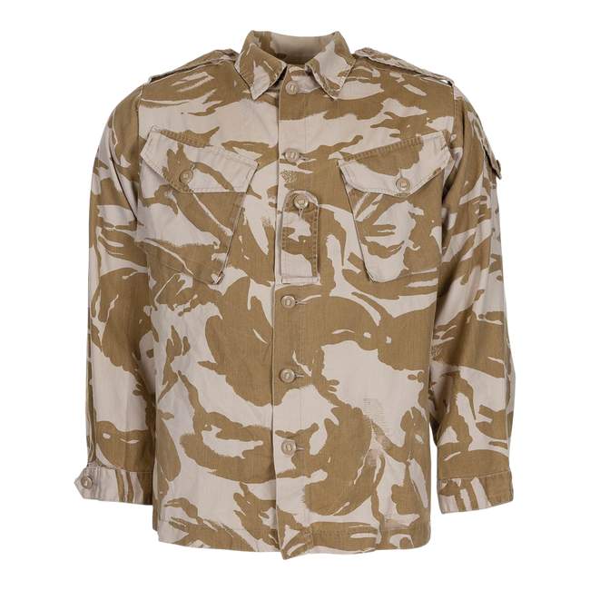 BRIT COMBAT DZSEKI - "TRÓPUSI" - DPM SIVATAG - KATONAI TÖBBLET - HASZNÁLT