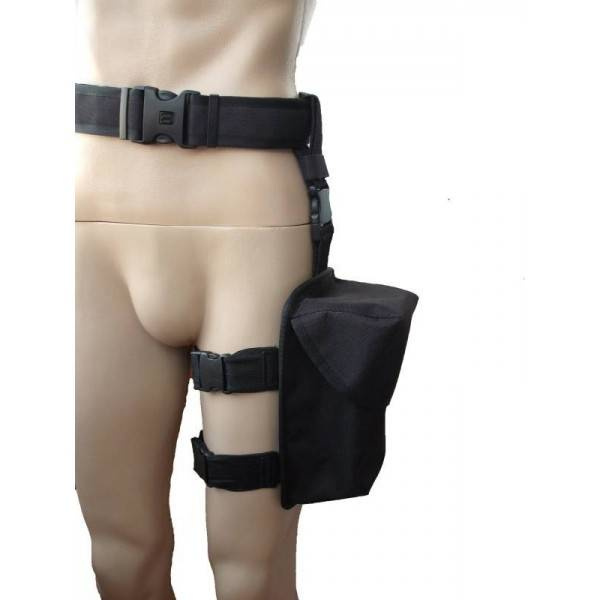 GÁZÁLARC LAB ZSEB - CORDURA - FEKETE