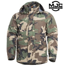 SHELL PARKA KABÁT - VÍZÁLLÓ - "HURRICANE" - PENTAGON® - WOODLAND