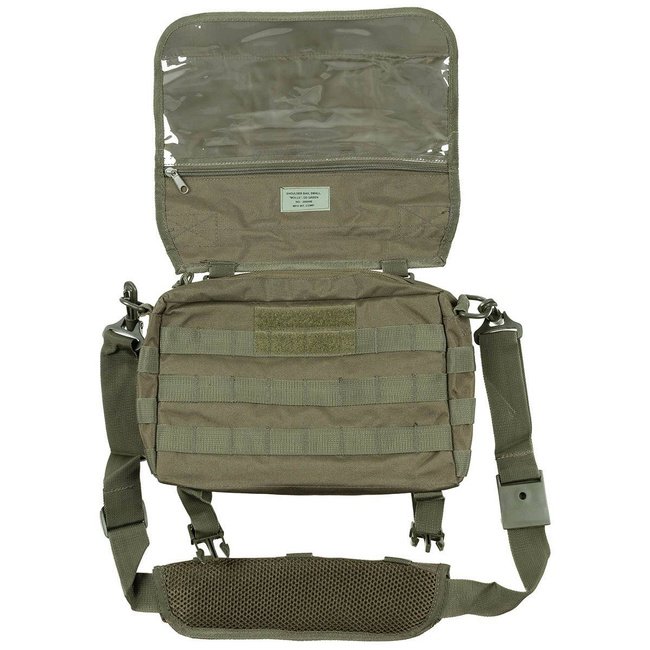 Shoulder Bag, small, "MOLLE", OD green