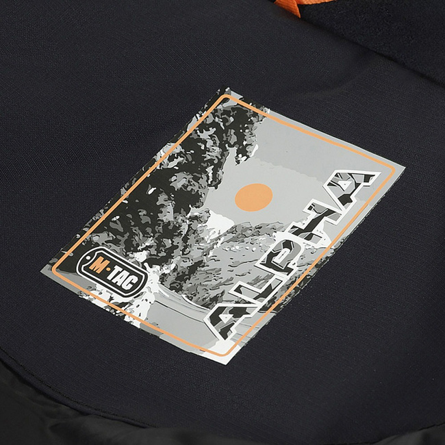 Winter Jacket for Temperatures Down to - 20 Degrees Celsius - Alpha Gen.III Pro Primaloft - Dark Navy Blue - M-Tac