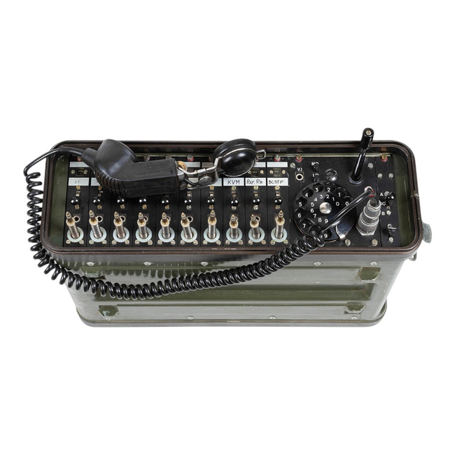 Satt Electronic Telephone Switchboard - 5DL - Satt Elektronik - German Army Military Surplus - Used/Untested