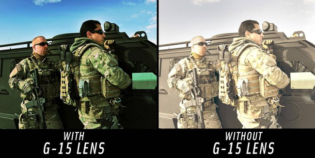 BALLISZTIKUS SZEMÜVEG - "DRAGON FIRE" - Edge Tactical® - G-15/SZÜRKE