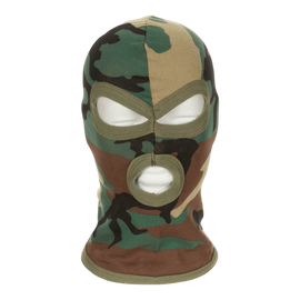 MFH maszk 3 lyukú, woodland
