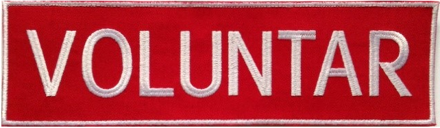 Hímzett SMURD Jelvény (egyéni üzenet)