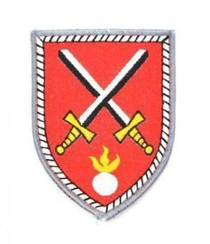 GENUINE GERMAN ARMY ASSOCIATION BADGE "LOGISTIKZENTRUM DES HEERES"