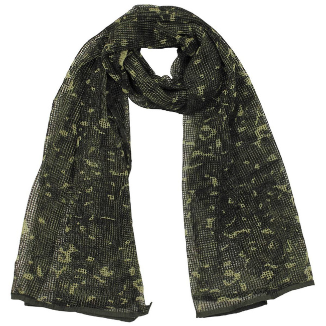 MESH SCARF - 190 x 90 CM - BW CAMO