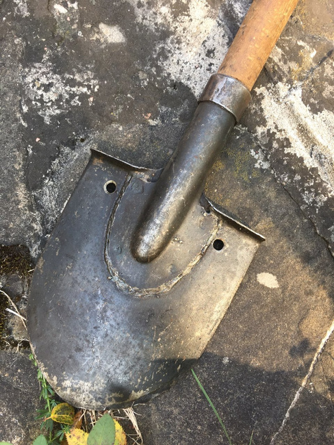 Gyalogsági ásó, Romanian Army Surplus