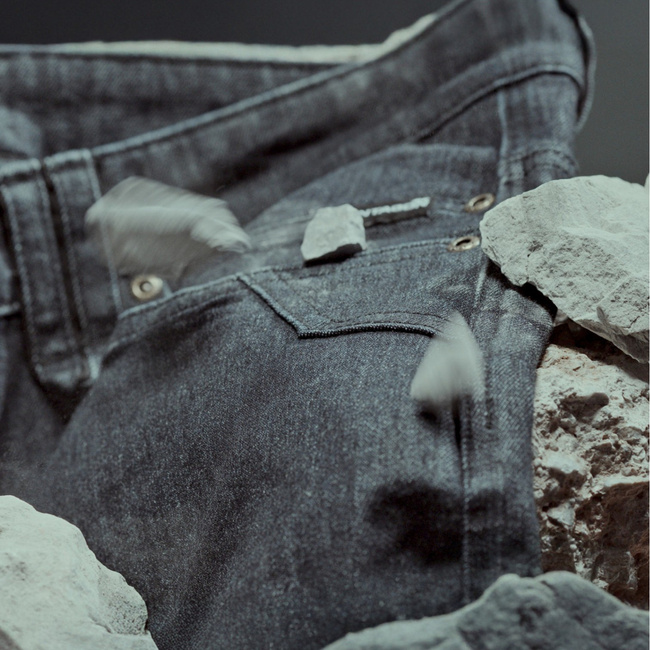 Tactical Pants - Jeans - JASON - PENTAGON - Light Indigo Blue - Length 34