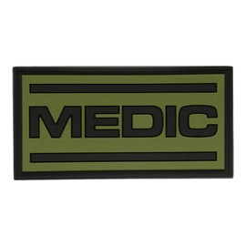JELVÉNY MEDIC PVC - FEKETE/OLIV - M-TAC