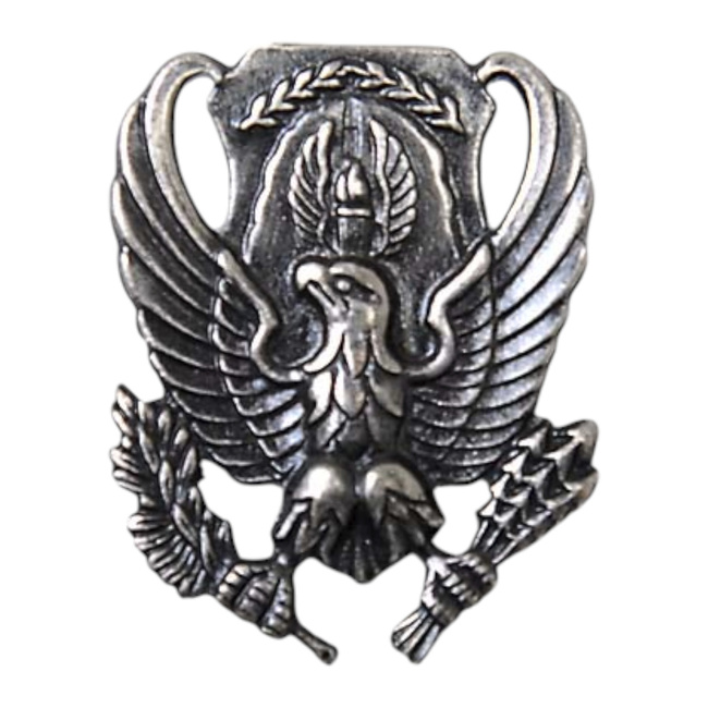 VINTAGE FÉM GALLÉRJELVÉNY PÁR – SAS – AMERIKAI LÉGIERŐ – AMERIKAI HADSEREG KATONAI SURPLUS – ÚJSZERŰ ÁLLAPOTBAN