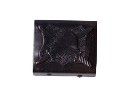 CSATOS FEKETE BŐR KATONAI ÖV - FELESLEGES ROMÁN HADSEREG - MINT ÚJ