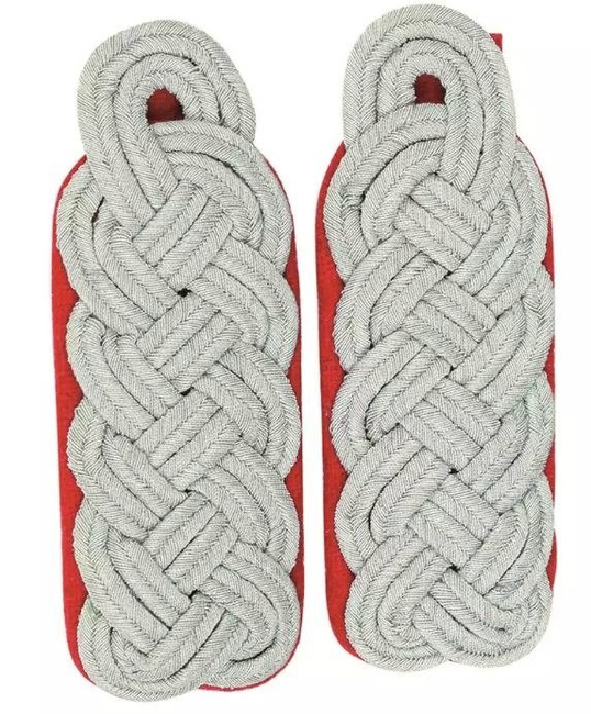 Második Világháborús Főhadnagy vállap, Piros