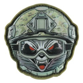 JELVÉNY 3D EMOJI NR. 9 PVC - OLIVE - M-TAC