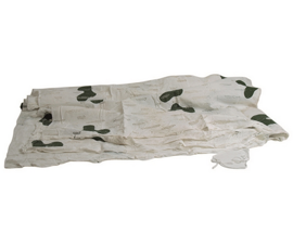White 3x3m Plastic Camo Netting Used