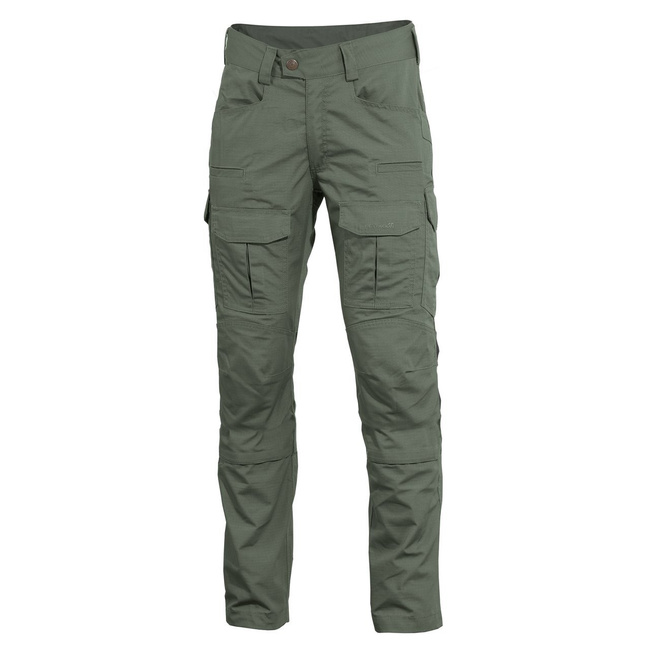 COMBAT PANTS - LYCOS - PENTAGON - CAMO GREEN - LENGTH 30