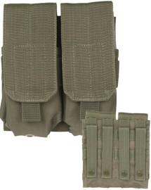 DUPLA ZSÍR TÖLTŐKRE - M4/M16 - Mil-tec® - OD