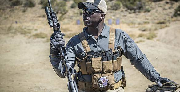 COMPETITION CARBINE WINGS SET® - Helikon-Tex® - US WOODLAND