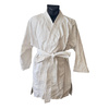 3 PIECE JUDO SUIT 100% COTTON - JACKET, PANTS, BELT - ROMANIAN ARMY MILITARY SURPLUS - LIKE NEW