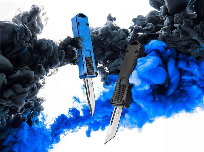 AUTOMATA KÉS MICRO USB OTF BLAU - BOKER PLUS