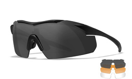 WileyX Vapor 2.5 taktikai szemüveg - 3 csere lencse - Fekete keret