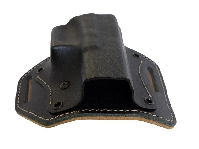 Pisztolytáska KYDEX OWB Belt Holster With Leather Back Dual Clip REX Zero-1