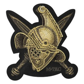 GLADIÁTOR SISAK JELVÉNY (HÍMZETT)- FEKETE - M-TAC