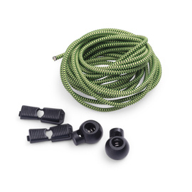 KIT CIPŐFŰZŐ - QUICK ELASTIC - 150 CM - LIME/FEKETE - ELBRUS